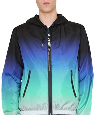 ジバンシィ グラデーションジッパー ダブルポケット フード付きジャケット ブラック メンズ BM00EZ133B-997 Purchase ジバンシィ グラデーションジッパー ダブルポケット フード付きジャケット ブラック メンズ BM00EZ133B-997