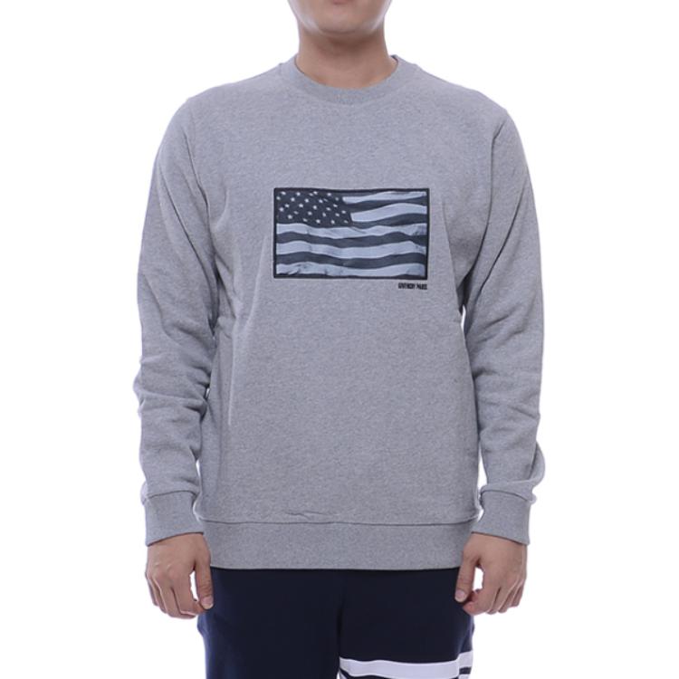 Givenchy Graphic Logo Crewneck Pullover Sweatshirt Men’s Grey 17F7348653-051