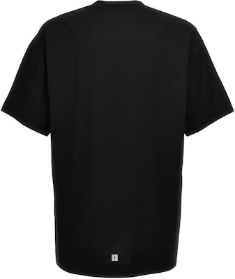 Givenchy Graphic Print Crewneck Short Sleeve T-Shirt Black BM71J83YL0-001 Lookbook Givenchy Graphic Print Crewneck Short Sleeve T-Shirt Black BM71J83YL0-001