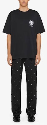Givenchy Graphic Print Crewneck Short Sleeve T-Shirt Black BM71J83YL0-001 Shop Givenchy Graphic Print Crewneck Short Sleeve T-Shirt Black BM71J83YL0-001