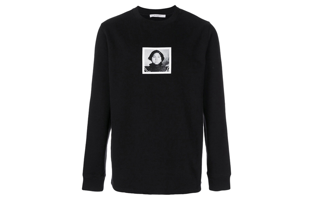 Givenchy Graphic Print Pullover Sweatshirt Black 17W7172653-001