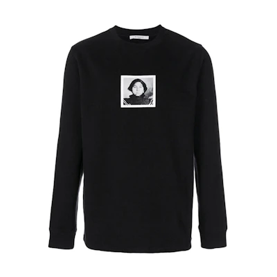 Givenchy Graphic Print Pullover Sweatshirt Black 17W7172653-001