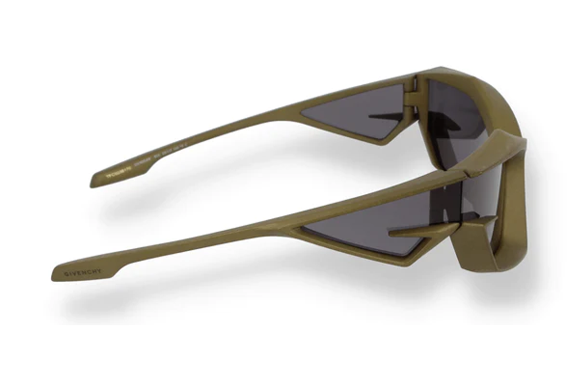 Lookbook Givenchy 綠色不規則尼龍墨鏡 男女情侶款式 GV40049I97A