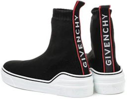 Shop Givenchy Kasut Tinggi Slip-On 'Hitam' BH000TH01Q-004