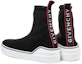 Shop Givenchy Kasut Tinggi Slip-On 'Hitam' BH000TH01Q-004
