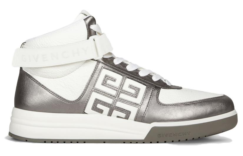 Givenchy G4 High-Top Silver Grey 'White' 圖 2