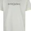 Purchase ジバンシィ アイボリー ホワイト レタープリント クルーネック スリムフィット Tシャツ BM71JA3YN0-105