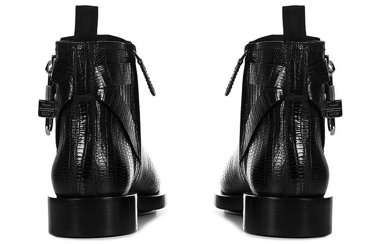 Givenchy Leather Ankle Boots 'Black' 圖 4