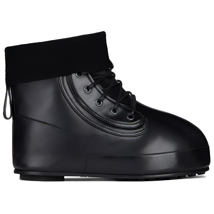Order ジバンシィ レザー レースアップ ブーツ (黒) BH603PH1EH-001