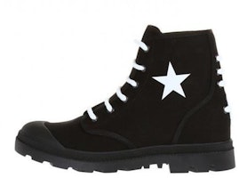 Givenchy Leather Lace-Up Boots Black 'Star' BM08383834-001 Givenchy Leather Lace-Up Boots Black 'Star' BM08383834-001