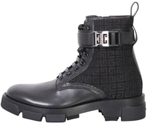 Givenchy Leather Lace-Up Round-Toe Boots 'Black Fashion' BH603FH1CH-001 Buy Givenchy Leather Lace-Up Round-Toe Boots 'Black Fashion' BH603FH1CH-001