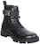 But Kasut Kulit Givenchy Lace-Up Hujung Bulat 'Black Fashion' BH603FH1CH-001