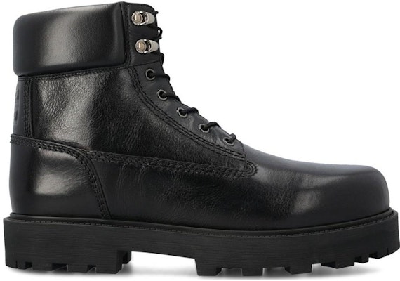 Givenchy Leather Marten Boots 'Simple Black' BHZ026H1KM-001 Order Givenchy Leather Marten Boots 'Simple Black' BHZ026H1KM-001