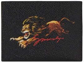 Givenchy Leo Card Holder Black Multicolor Givenchy Leo Card Holder Black Multicolor