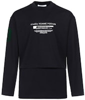 Givenchy Letter Logo Loose Fit Long Sleeve T-Shirt Black () BM70SE3002-001 Givenchy Letter Logo Loose Fit Long Sleeve T-Shirt Black () BM70SE3002-001