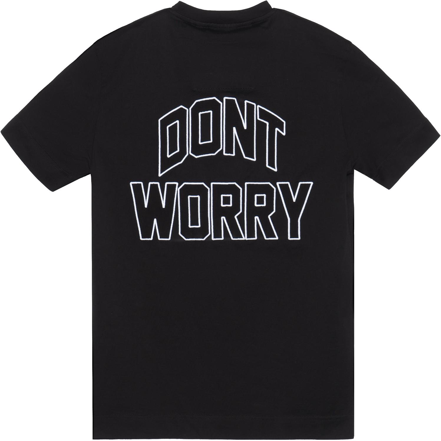 Lookbook Camiseta Negra de Manga Corta GIVENCHY Letter Print FW22. BM71DZ3Y6B-001