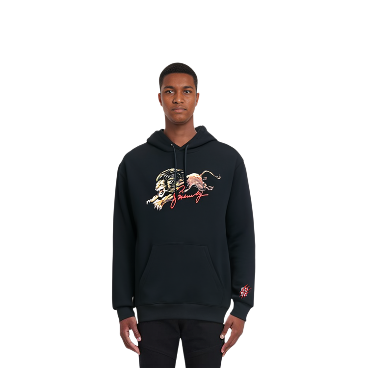 Details for 紀梵希黑色獅子印花衛衣 GV1D3H-007