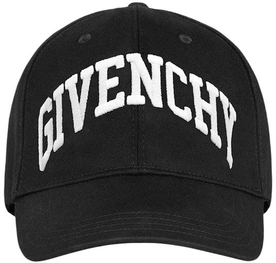givenchy-logo-cap-black-white