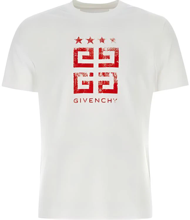 givenchy-logo-crewneck-short-sleeve-t-shirt-men-s-white-bm-716-g3-yel-112