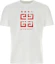 Buy GIVENCHY 男士白色短袖圓領標誌T恤 BM716G3YEL-112
