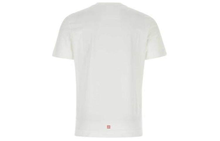 GIVENCHY Logo Crewneck Short Sleeve T-Shirt Men’s White BM716G3YEL-112 圖 3