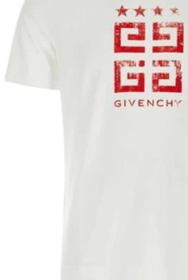 GIVENCHY 男士白色短袖圓領標誌T恤 BM716G3YEL-112 Details for GIVENCHY 男士白色短袖圓領標誌T恤 BM716G3YEL-112