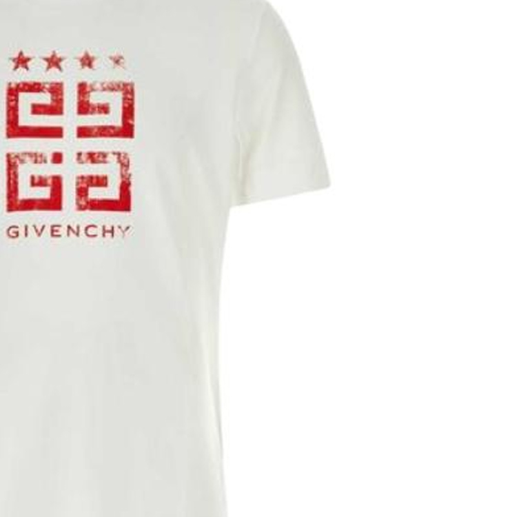 GIVENCHY Logo Crewneck Short Sleeve T-Shirt Men’s White BM716G3YEL-112 圖 7