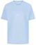 Buy GIVENCHY Logo Embroidered Crewneck T-Shirt Light Blue BM710S3002-453