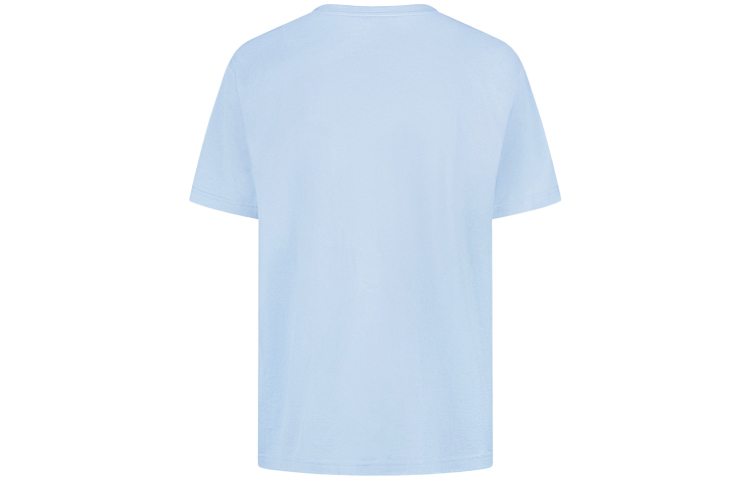 GIVENCHY Logo Embroidered Crewneck T-Shirt Light Blue BM710S3002-453 圖 3