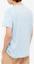 Sizing GIVENCHY Logo Embroidered Crewneck T-Shirt Light Blue BM710S3002-453