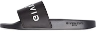 Buy Sandal Rata Givenchy Logo 'Hitam' BH300HH0EPSLIDE001