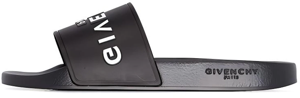 Givenchy Logo Flat Sandal 'Black' BH300HH0EPSLIDE001 Buy Givenchy Logo Flat Sandal 'Black' BH300HH0EPSLIDE001