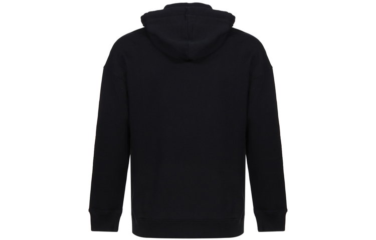 Lookbook 紀梵希男士黑色Logo印花長袖衛衣 BMJ03D30AF-001