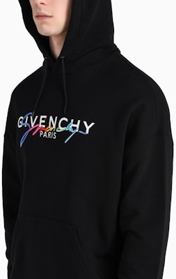 紀梵希男士黑色Logo印花長袖衛衣 BMJ03D30AF-001 Purchase 紀梵希男士黑色Logo印花長袖衛衣 BMJ03D30AF-001