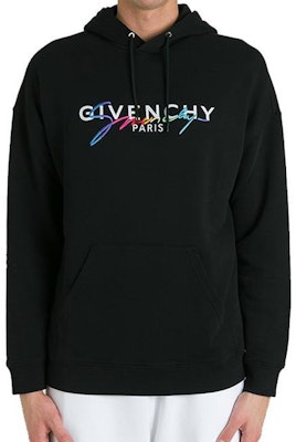 紀梵希男士黑色Logo印花長袖衛衣 BMJ03D30AF-001 Details for 紀梵希男士黑色Logo印花長袖衛衣 BMJ03D30AF-001