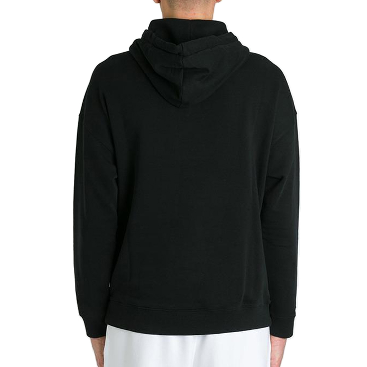 Sizing 紀梵希男士黑色Logo印花長袖衛衣 BMJ03D30AF-001