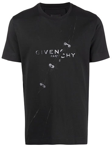 givenchy-logo-letter-print-casual-crew-neck-t-shirt-men-s-black-bm-713-y3-y6-b-001