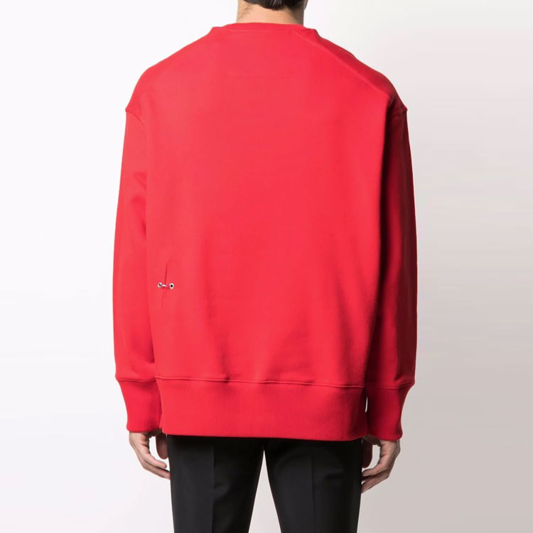 Purchase Givenchy 紅色Logo字母印花套頭衛衣 BMJ0B83Y69-600