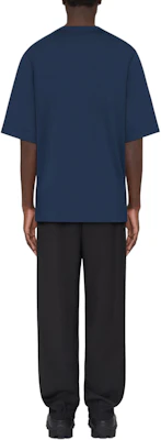 紀梵希 藍色短袖圓領印花男士T恤 BM712H3YMV-420 Shop 紀梵希 藍色短袖圓領印花男士T恤 BM712H3YMV-420