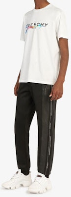 Givenchy 白色標誌印花圓領短袖T恤 BM70RL3002-100 Shop Givenchy 白色標誌印花圓領短袖T恤 BM70RL3002-100