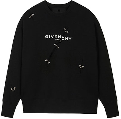 紀梵希 男士黑色長袖圓領印花衛衣 BMJ0B83Y69-001 Buy 紀梵希 男士黑色長袖圓領印花衛衣 BMJ0B83Y69-001