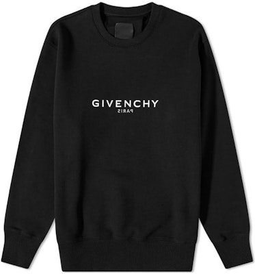 Givenchy 黑色Logo印花圓領長袖上衣. BMJ0CB3Y6A-001 Order Givenchy 黑色Logo印花圓領長袖上衣. BMJ0CB3Y6A-001