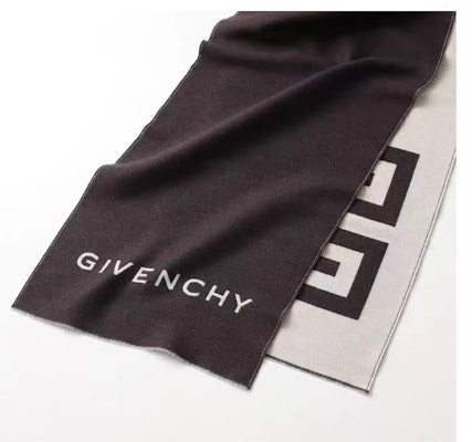 GIVENCHY 經典logo圍巾 男女時尚配件 GV3518 J4546 1