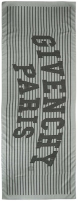 Givenchy Logo Silk Blend Scarf Black Buy Givenchy Logo Silk Blend Scarf Black