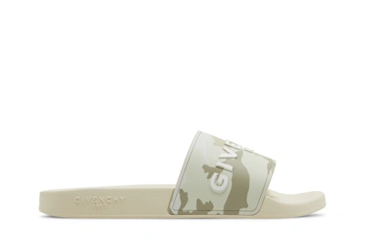Givenchy Logo Slide 'Beige Camo'