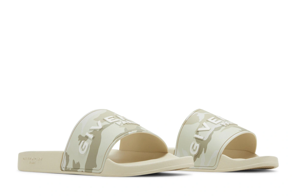 Givenchy Logo Slide 'Beige Camo'