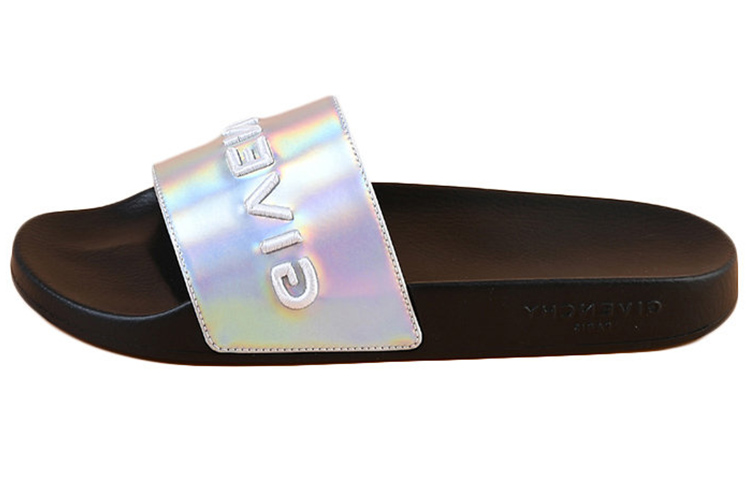 Buy Givenchy Logo Slide 'Negro Iridiscente' BE3004E0L1-008