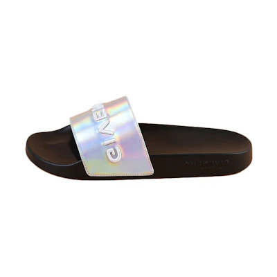 Givenchy Logo Slide 'Black Iridescent'