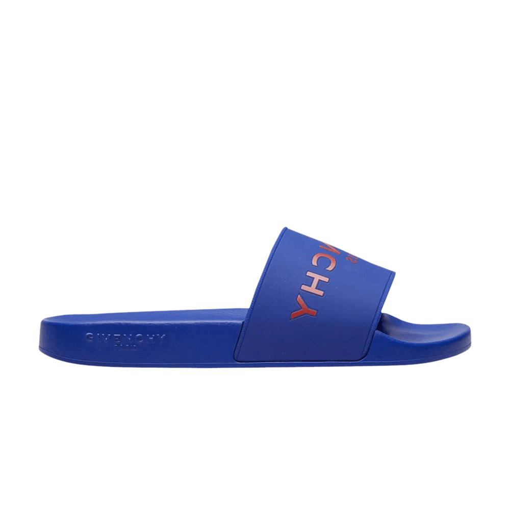 Givenchy Logo Slide 'Electric Blue Red'