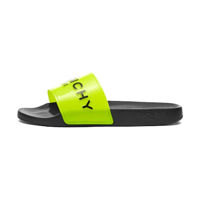 Givenchy Logo Slide 'Neon Yellow'